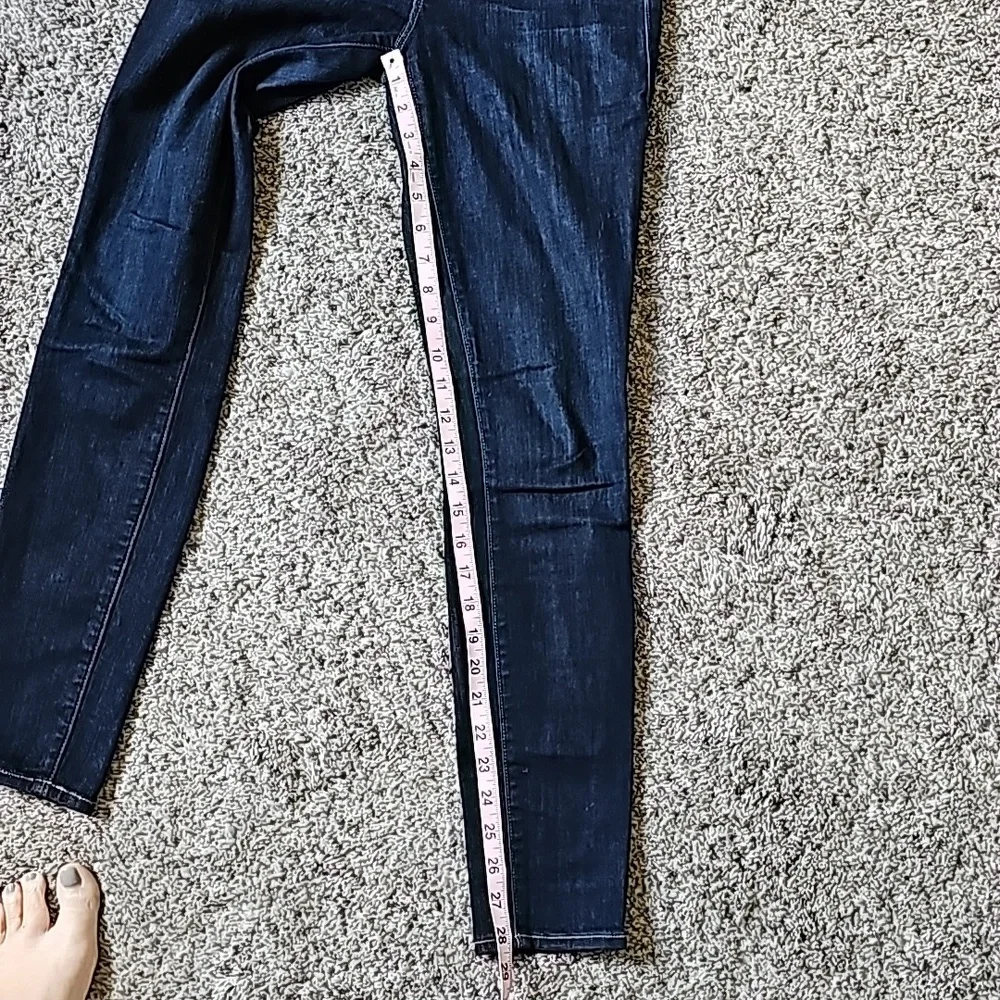 STUNNING FRAME DARK SKINNY LE SKINNY DE JEANNE JEANS - Picture 6 of 13